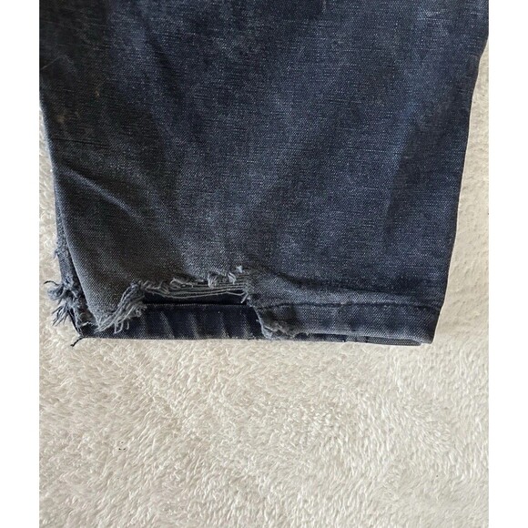 Carhartt FR Cat 2 Bibs Overalls Blue 44x30 Fair Condition - Picture 5 of 12